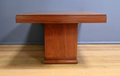 Mahogany 6 to 18 place settings table, Art Deco - 1920
