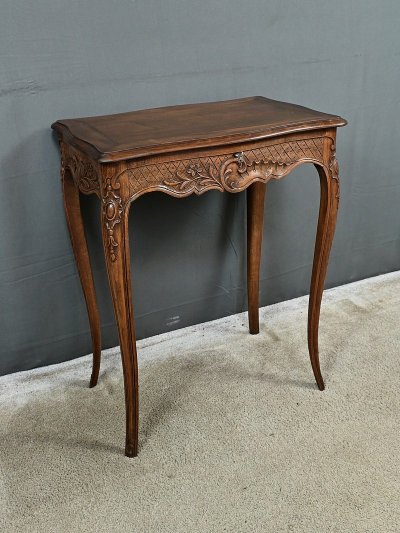 Travailleuse en Hêtre massif, style Louis XV – Début XXe