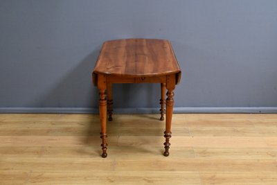Table 4 à 10 Couverts à Allonges en Merisier, style Louis Philippe – Fin XIXe