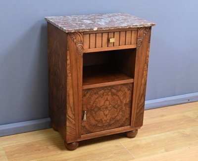 Chevet en Ronce de Noyer, Art Déco – 1930