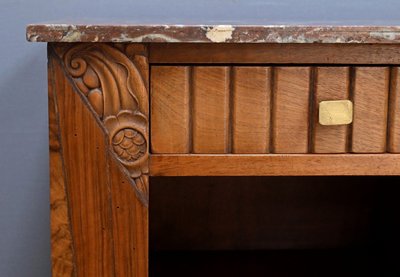 Chevet en Ronce de Noyer, Art Déco – 1930