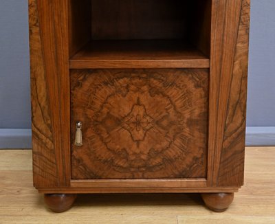 Chevet en Ronce de Noyer, Art Déco – 1930