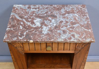 Chevet en Ronce de Noyer, Art Déco – 1930