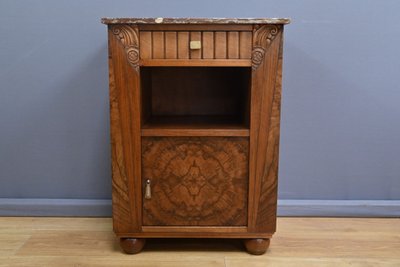 Chevet en Ronce de Noyer, Art Déco – 1930