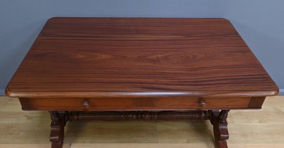 Table Bureau en Acajou, époque Louis-Philippe – 1ère moitié XIXe