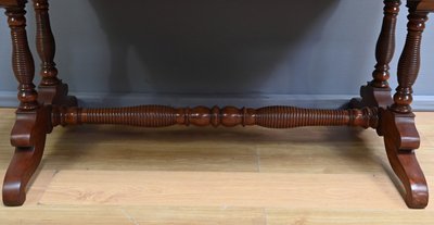 Table Bureau en Acajou, époque Louis-Philippe – 1ère moitié XIXe