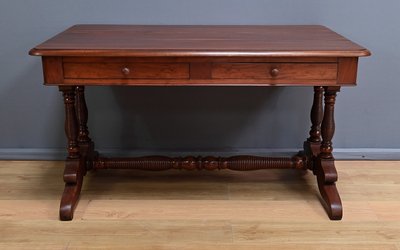Table Bureau en Acajou, époque Louis-Philippe – 1ère moitié XIXe