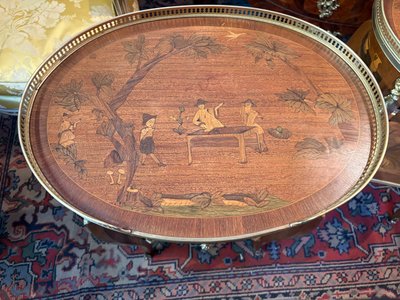 PAIR OF LOUIS XV BEDSIDE TABLES