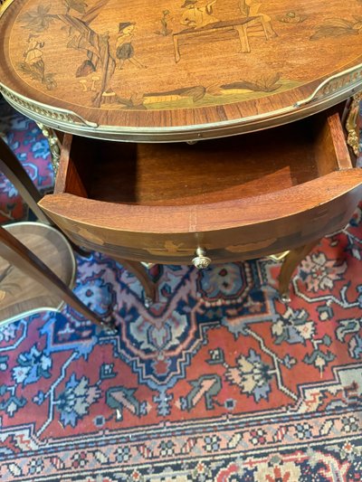 PAIR OF LOUIS XV BEDSIDE TABLES