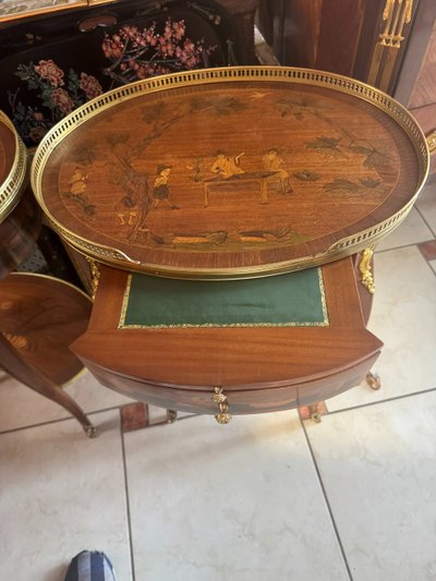 PAIR OF LOUIS XV BEDSIDE TABLES