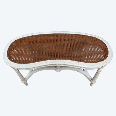 Banc de Piano en Bois peint, style Louis XVI – Fin XIXe