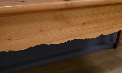 Table de Ferme en Merisier blond, style Louis XV – 2ème partie du XIXe
