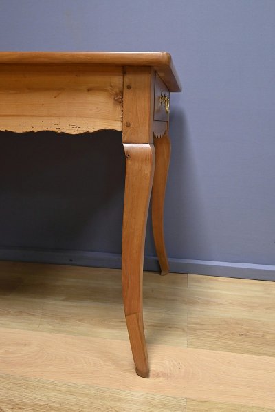 Table de Ferme en Merisier blond, style Louis XV – 2ème partie du XIXe
