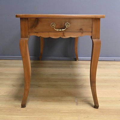 Table de Ferme en Merisier blond, style Louis XV – 2ème partie du XIXe