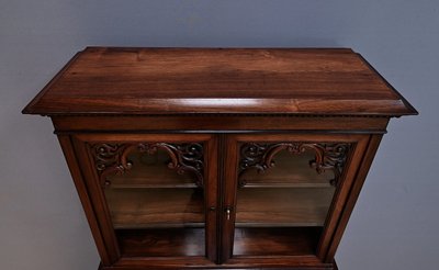 Petit Scriban Vitrine en Palissandre – 2ème partie XIXe