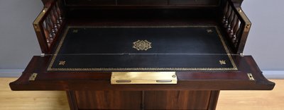 Petit Scriban Vitrine en Palissandre – 2ème partie XIXe