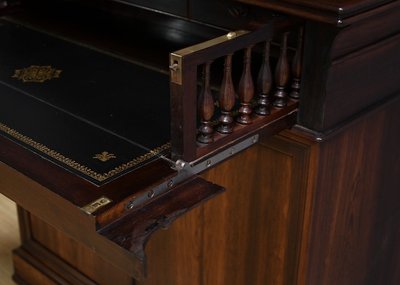 Petit Scriban Vitrine en Palissandre – 2ème partie XIXe