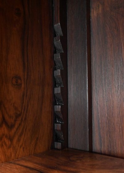 Petit Scriban Vitrine en Palissandre – 2ème partie XIXe