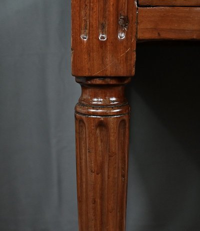 Cabaret table in Cuban mahogany, Louis XVI period - Late 18th century
