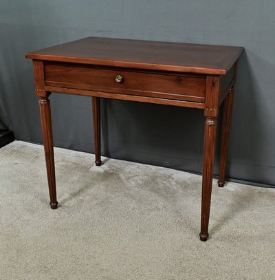Cabaret table in Cuban mahogany, Louis XVI period - Late 18th century
