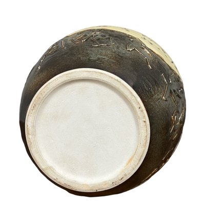 Asia, XX secolo: grande vaso cinese in porcellana dipinta