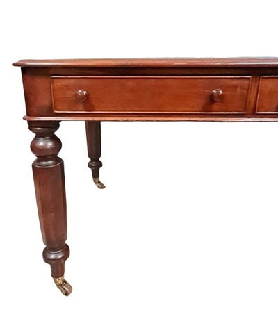 Napoleon III period double-sided mahogany desk circa 1850