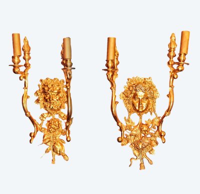 Pair of sconces