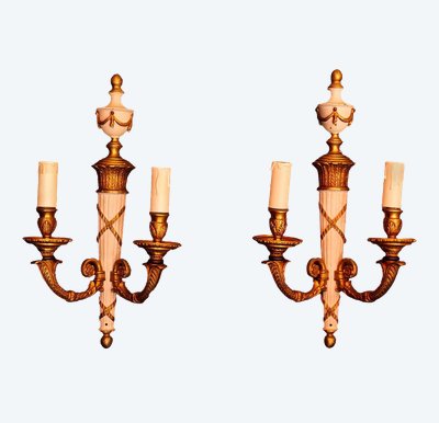 Pair of sconces