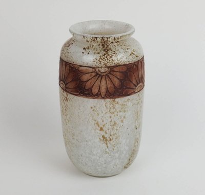 Art Deco glass vase by Legras