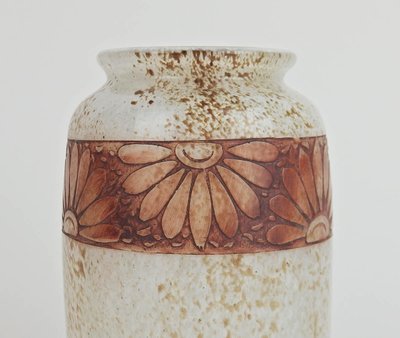 Art Deco glass vase by Legras