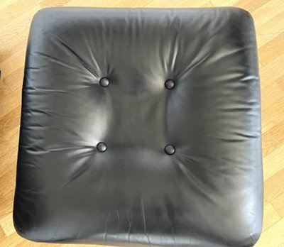 Oscar Niemeyer Lounge Chair + Ottoman Model Alta Bas ON1PH for Mobilier International