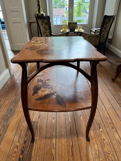 Table de Salon Art Nouveau Camille Gauthier 