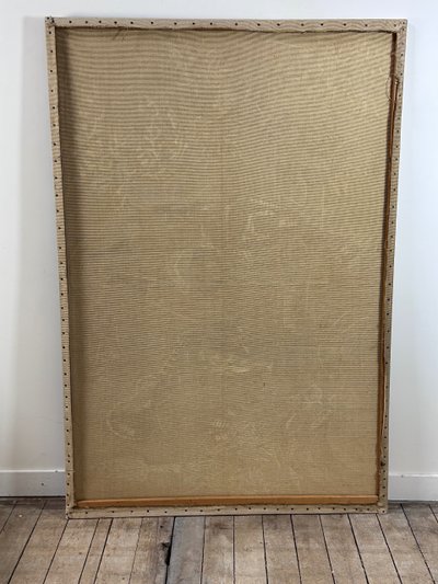 Minimalist tapestry by Robert DEBIEVE 1950