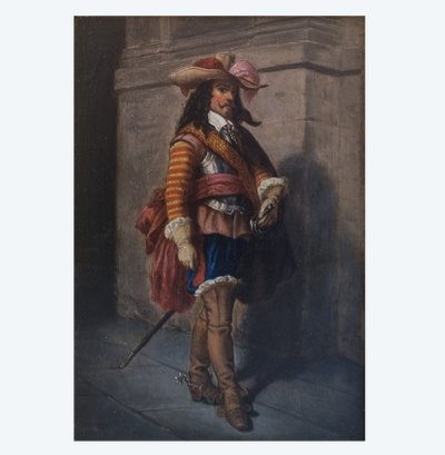 Jean Louis Ernest MESSONIER (Entourage de) - A musketeer in the time of Louis XIII