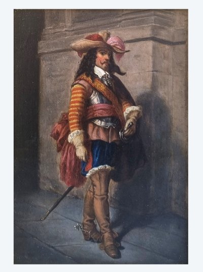 Jean Louis Ernest MESSONIER (Entourage de) - Moschettiere all'epoca di Luigi XIII.
