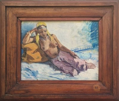Französische Schule des 20. Jahrhunderts - Eine Odaliske in Nordafrika