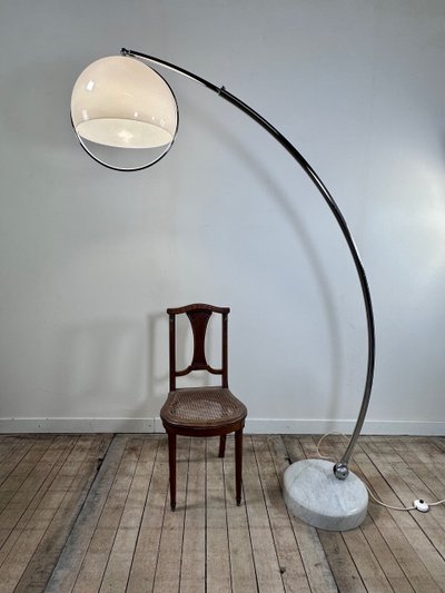 Telescopic arch floor lamp Goffredo REGGIANI Italy 1970
