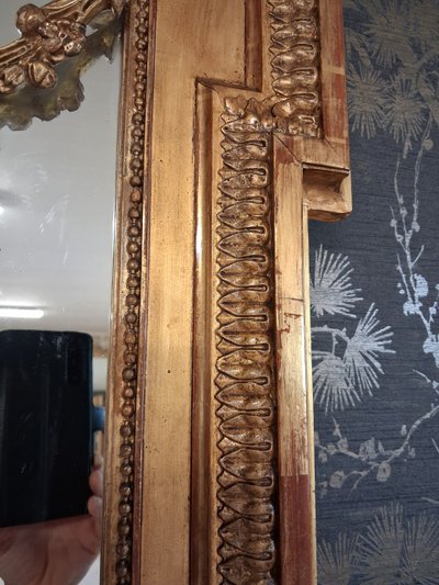 Mirror XIX inspiration Louis XVI 2m x 1m36