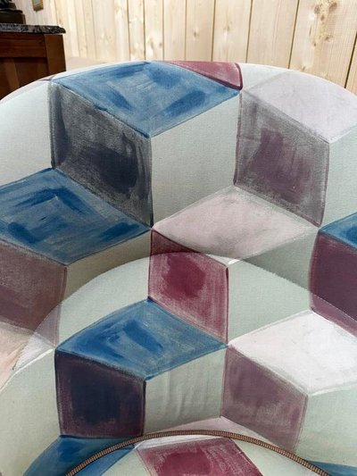 Napoleon III meridian modern fabric