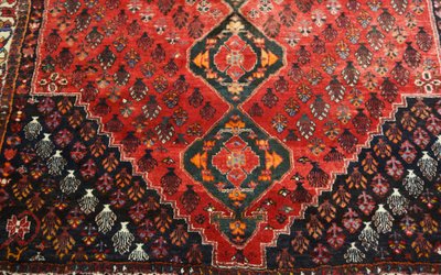 Grande tappeto persiano, XIX secolo, lana (230*223 cm)