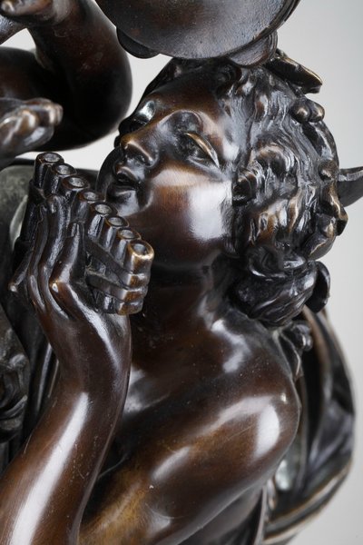 Scultura in bronzo, "Bacchantes et putti dansant" dopo Clodio