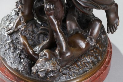 Scultura in bronzo, "Bacchantes et putti dansant" dopo Clodio