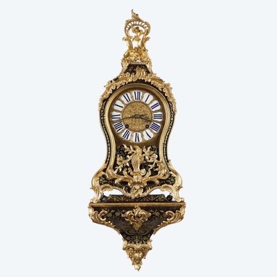Cartella e console in intarsio BOULLE e bronzo dorato, periodo Luigi XV