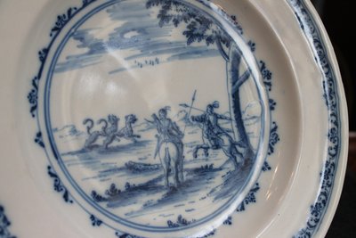Cheetah hunting plate