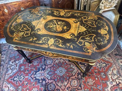 NAPOLEON III MIDDLE TABLE ATTRIBUTED TO CHARLES GUILLAUME DIEHL