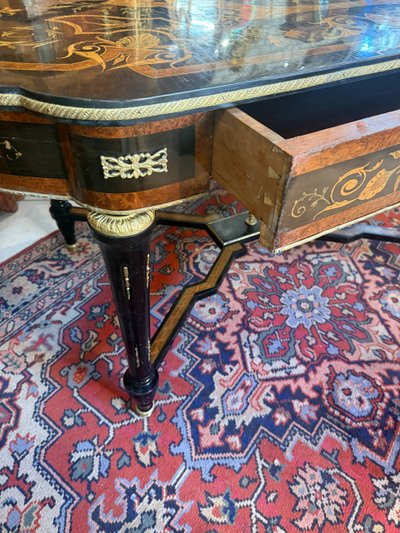 NAPOLEON III MIDDLE TABLE ATTRIBUTED TO CHARLES GUILLAUME DIEHL