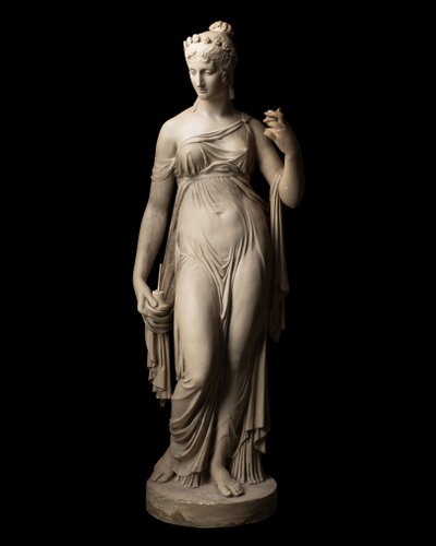 Gesso di una scultura in gesso del MET Museum, New York, XIX secolo