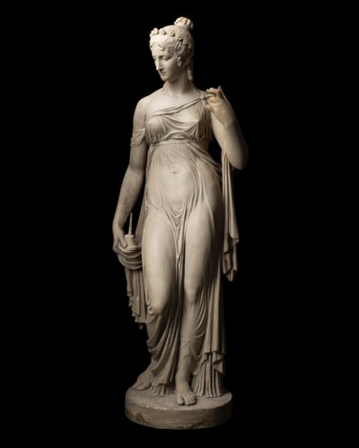 Gesso di una scultura in gesso del MET Museum, New York, XIX secolo