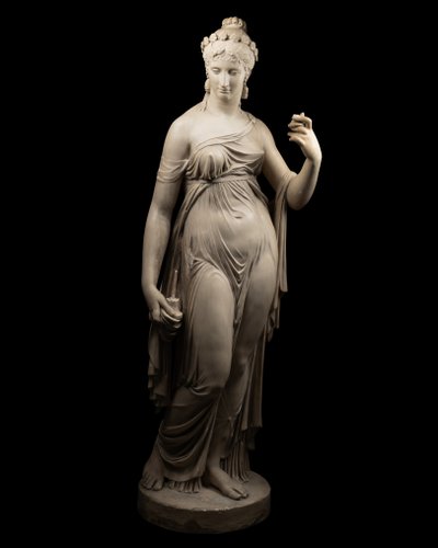 Gesso di una scultura in gesso del MET Museum, New York, XIX secolo