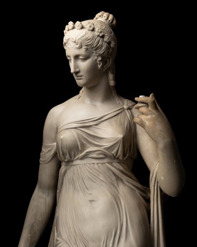 Gesso di una scultura in gesso del MET Museum, New York, XIX secolo